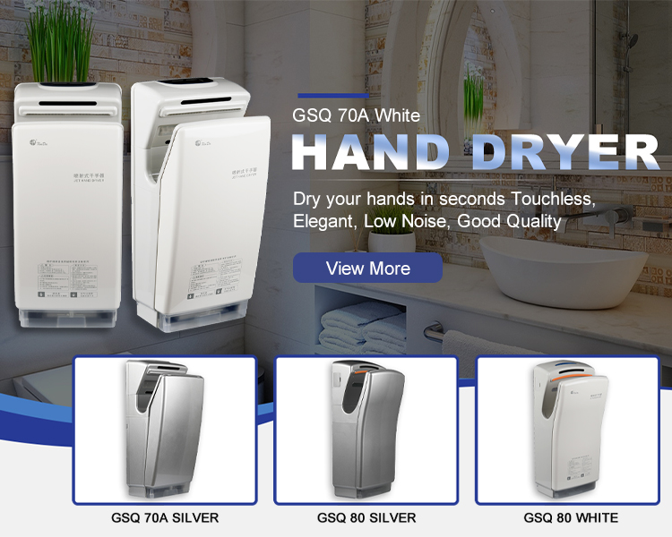L'évolution du séchage des mains : des serviettes manuelles aux sèche-mains muraux automatiques