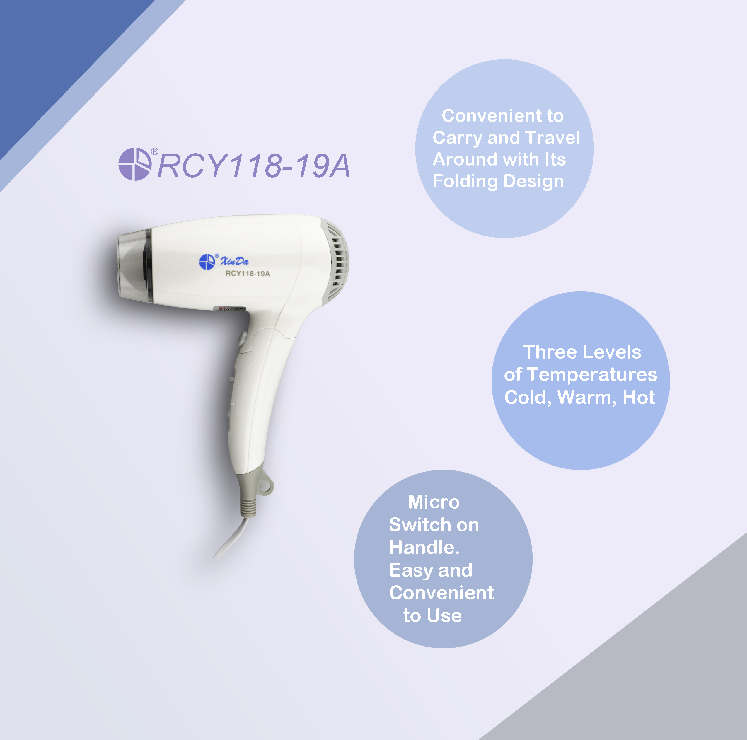 XinDa RCY-188 19A 2021 nouveau Style 5 en 1 électrique une étape Styler sèche-cheveux et volumateur brosse à Air chaud//sèche-cheveux