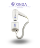 Le XinDa RCY-120 18A personnalisé imprimé hôtel salle de bains mural sèche-cheveux électrique pour 1200W sèche-cheveux