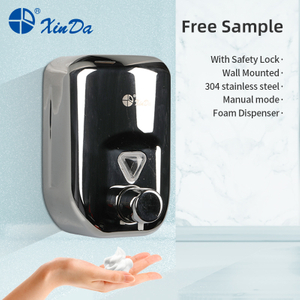 XinDa ZYQ82 distributeur de lavage des mains personnalisé en acier inoxydable hôtel salle de bain distributeur de savon liquide distributeur de savon