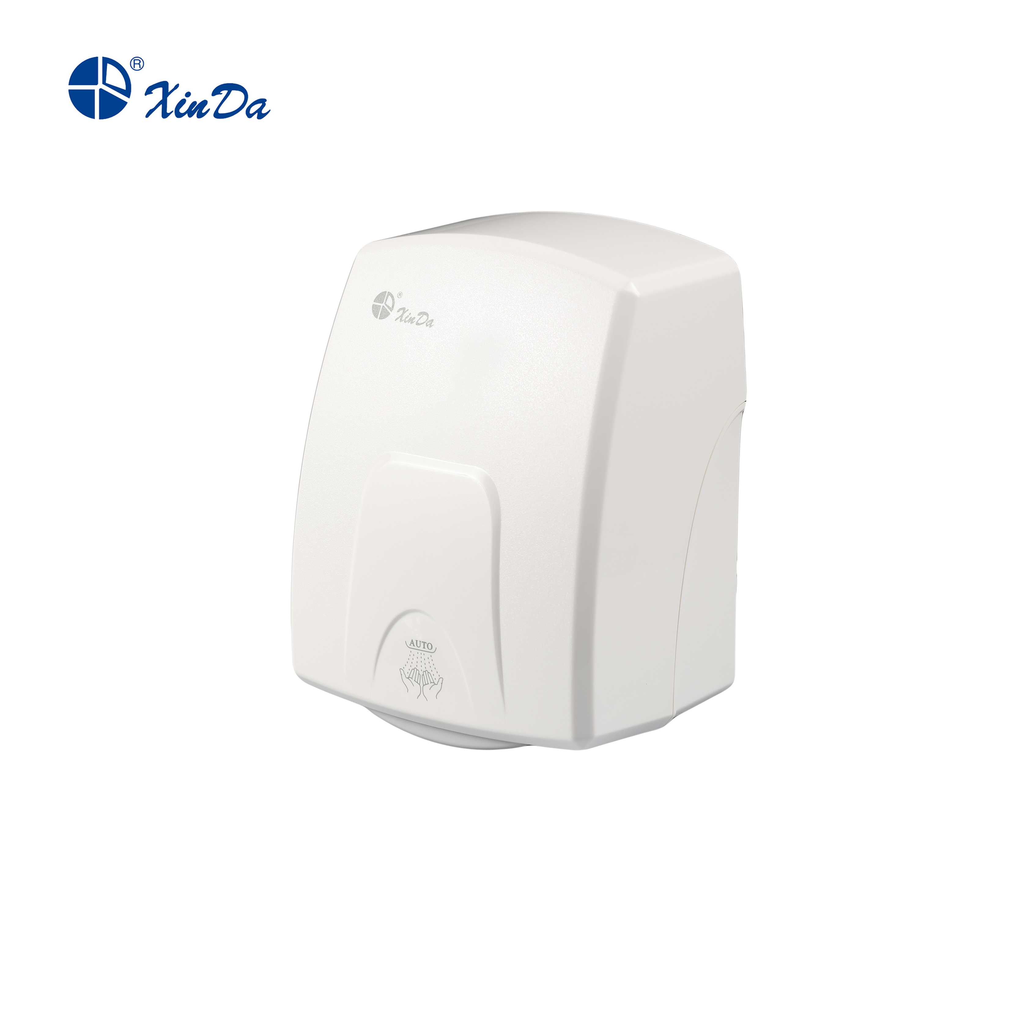 L'usine XinDa GSQ150 vend des sèche-mains automatiques en plastique ABS sèche-mains à faible bruit