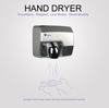 Assurance qualité directe d'usine Sèche-mains à séchage rapide en acier inoxydable