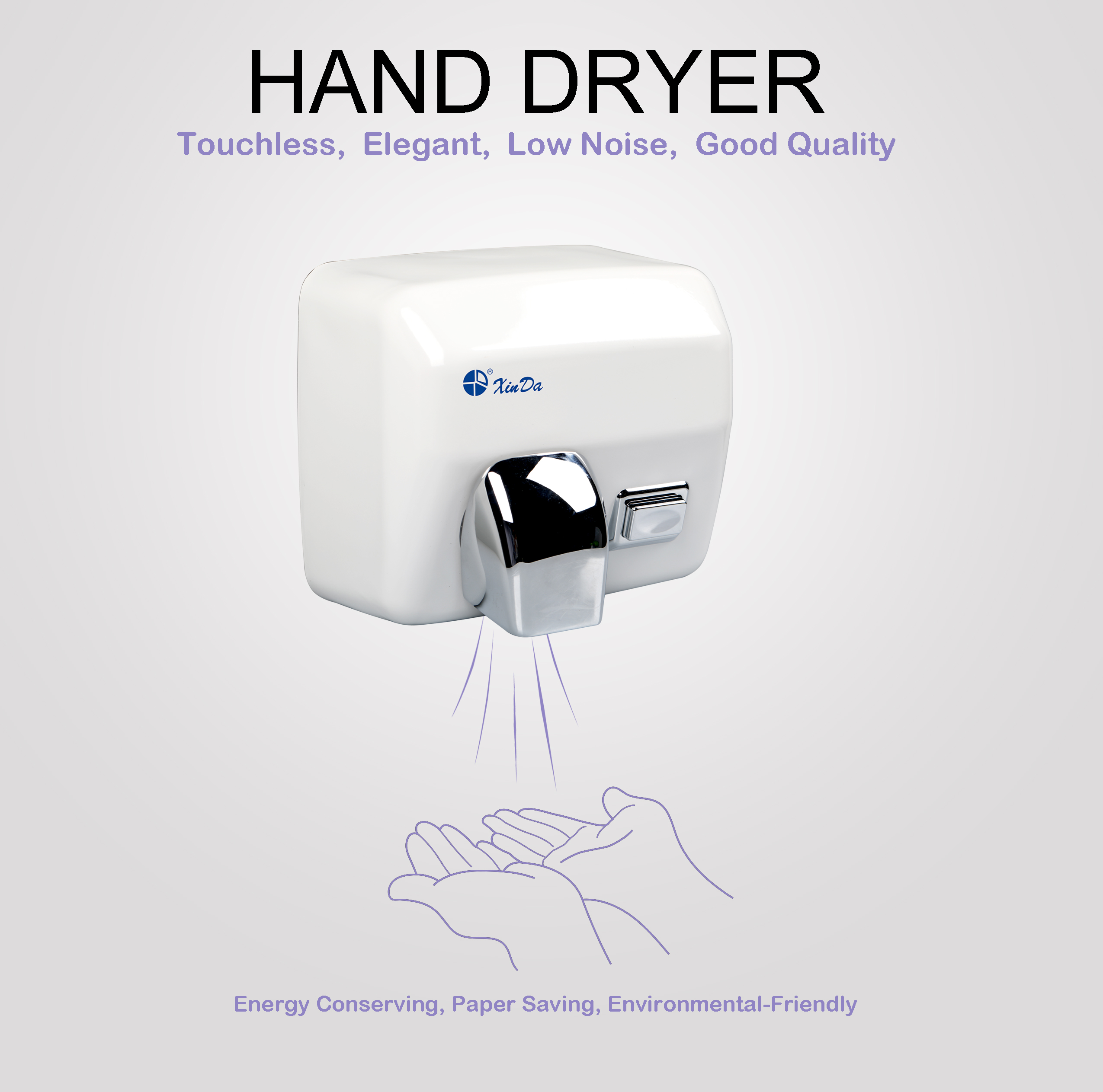 Efficacité et hygiène : Explorer les avantages des sèche-mains muraux automatiques