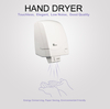 Sèche-mains électrique automatique à grande vitesse à double JET Air Uv Light Sèche-mains